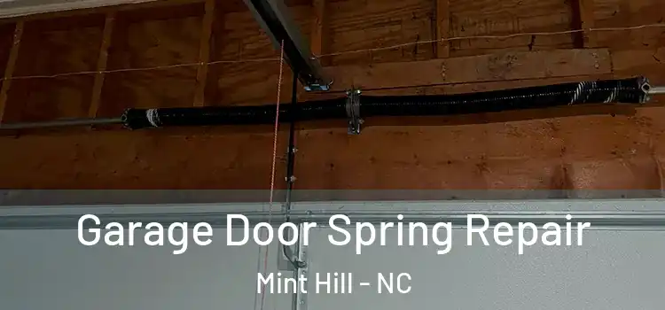  Garage Door Spring Repair Mint Hill - NC