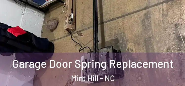  Garage Door Spring Replacement Mint Hill - NC